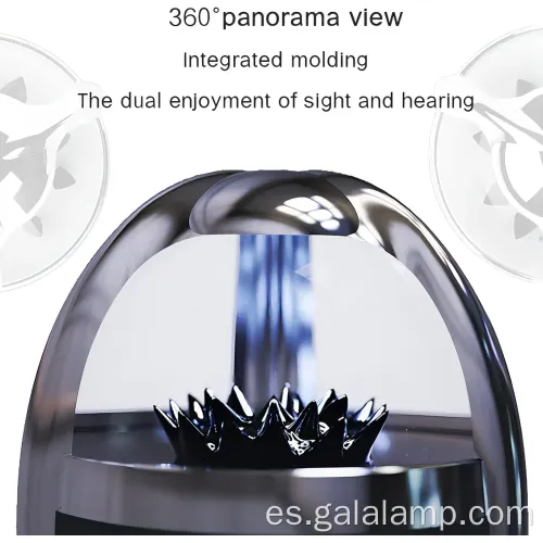 Hablante dinámico de belleza magnética con luz